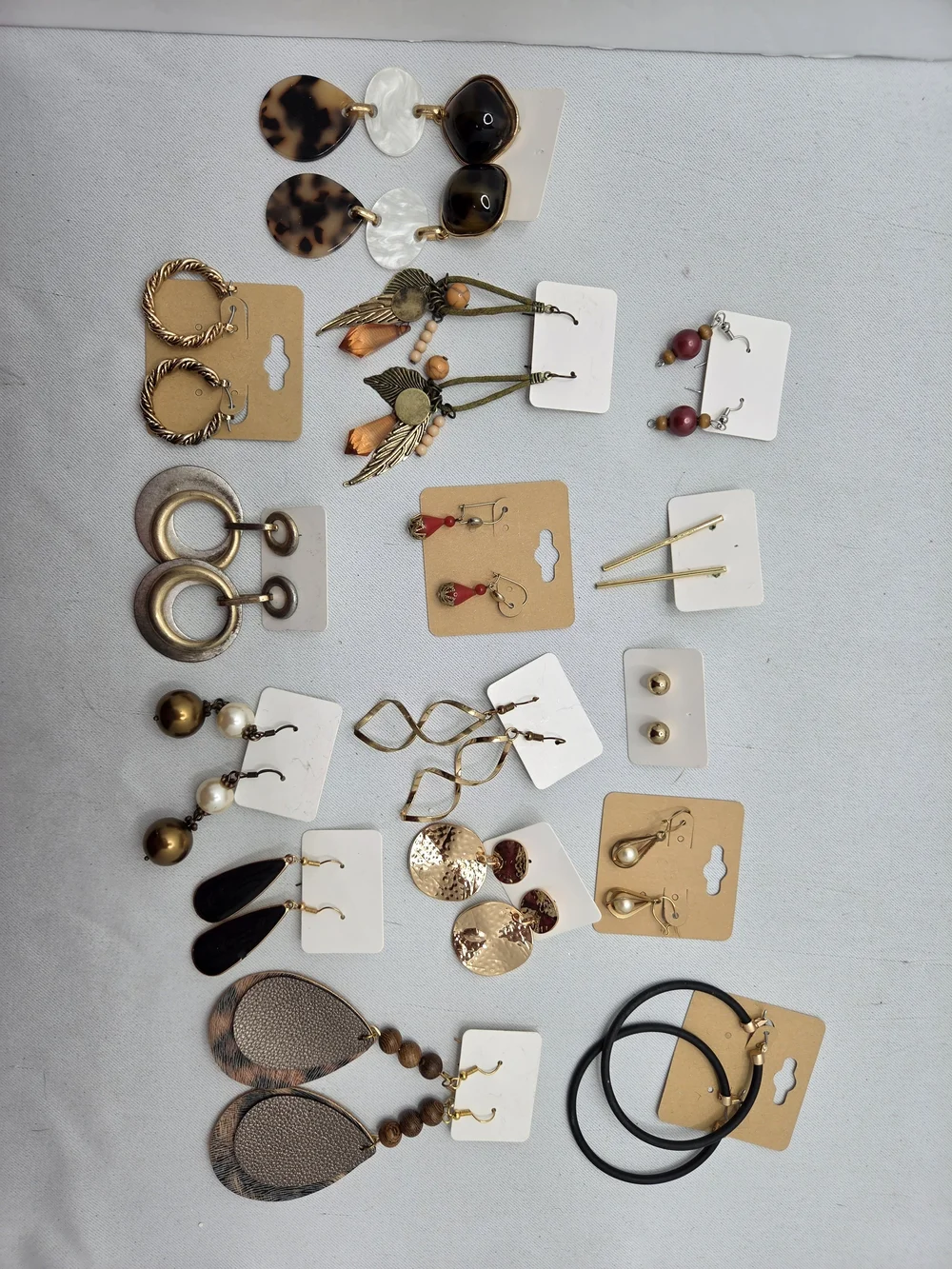 HUGE! 38pc Vintage To Now Jewelry Lot CHICO'S KENNETH LANE NRQ Necklace Earrings - Picture 11 of 16